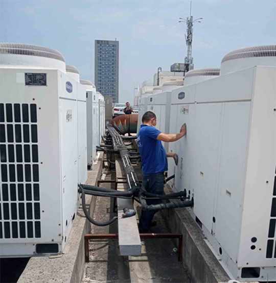 代县中央空调制热和不制冷系统维修方法